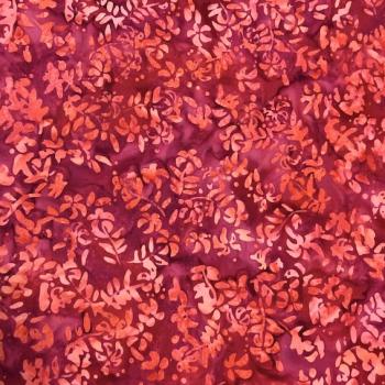 Preview: PINK - Spring Garden - Batikstoff aus Indonesien